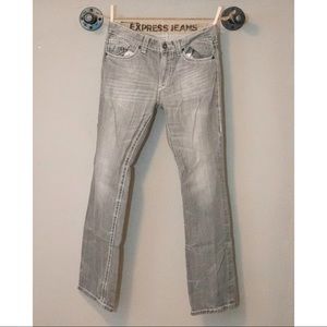 Express 32x34 Grey Jeans